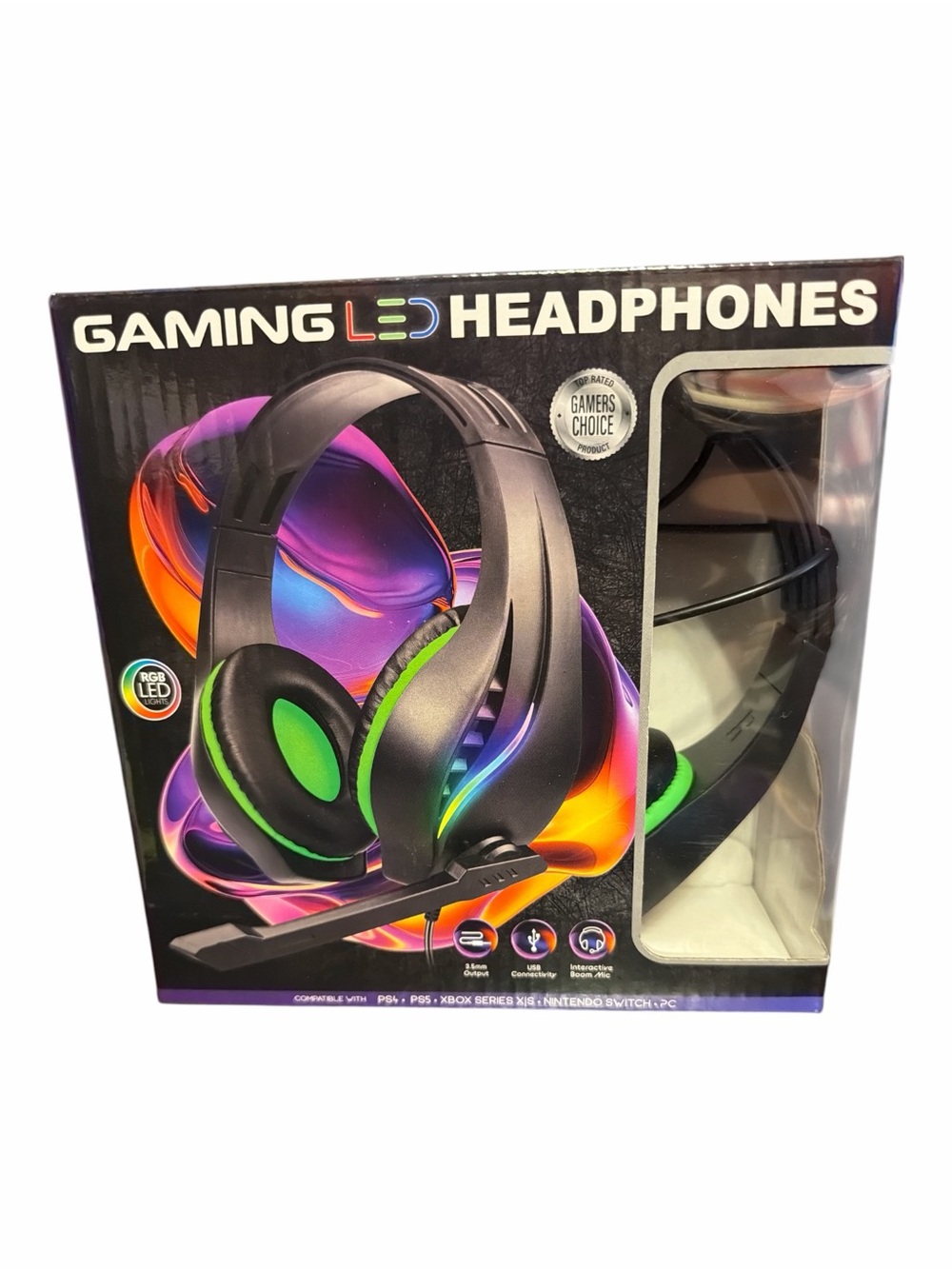 GamePro Gaming LED Headset RGB Stereo Headphones Brand New in Box